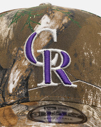 New Era Colorado Rockies 'Great Outdoors Part II' 9FORTY A-Frame Snapback Real Tree Camo
