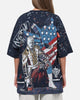 73Studio X WWE Cody Rhodes All Over Print T-Shirt Navy