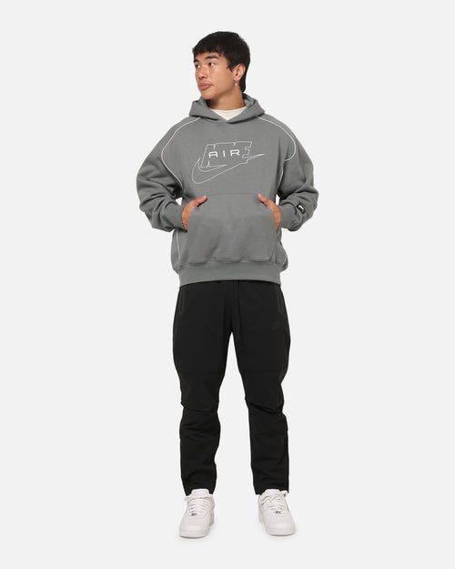 Nike Air Fleece Pullover Hoodie Smoke Grey