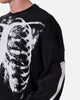 MNML X-Ray Thermal Long Sleeve T-Shirt Black