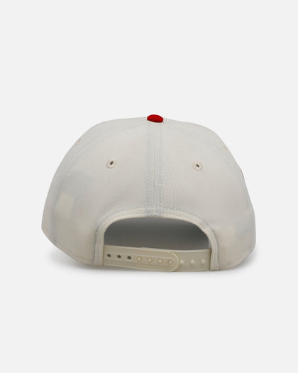 New Era Los Angeles Dodgers 'Strawberry' 9FORTY A-Frame Snapback Chrome/Red