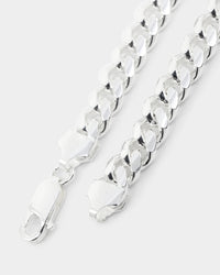 House Of Auric 7mm Cuban Bracelet Sterling Silver