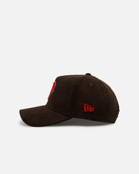 New Era Pittsburgh Pirates 'Walnut Cord' 9FORTY A-Frame Corduroy Snapback Walnut
