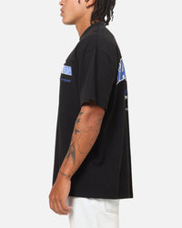 Saint Morta Rise Up Boxy T-Shirt Black Acidwash