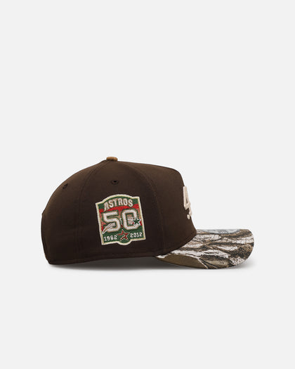 New Era Houston Astros 'Great Outdoors' 9FORTY A-Frame Snapback Brown/Camo