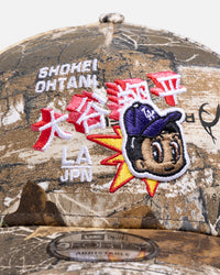 New Era Los Angeles Dodgers 'Ohtani' 9FORTY A-Frame Snapback Real Tree Camo