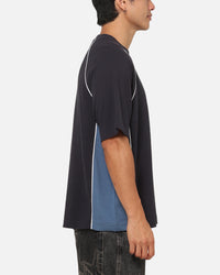 X-Large Raglan Panel Gorilla Fit T-Shirt Navy