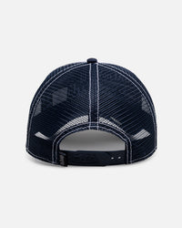Von Dutch Navy & White Trucker Snapback Dark Navy
