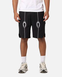 Carre C-Star Pipe Track Shorts Black