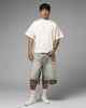 Loiter Hybrid Endzone T-Shirt Off White
