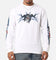 73Studio Marvel Spider-Man Y2K Venom Long Sleeve T-Shirt White