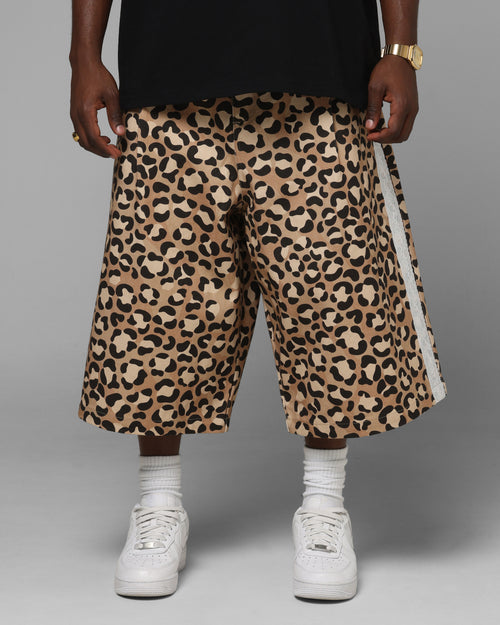 Loiter Lace Jorts Leopard