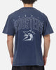 Bleacher Athletic Sydney Roosters NRL Attrition Washed T-Shirt Navy