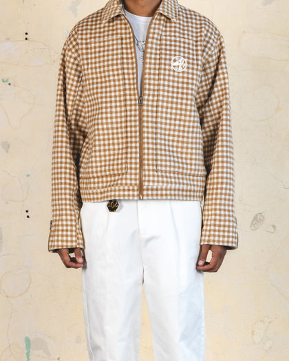 404 Studio Cropped Jacket Brown/Tan