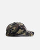 Von Dutch Cross Distressed Strapback Cap Camo