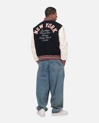 Tommy Jeans Varsity Badge Jacket Navy