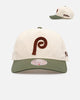 Mitchell & Ness Philadelphia Phillies 'Hand Stitch' Deadstock Snapback Olive