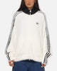 Adidas Faux Mohair Classic Track Top Off White/Black