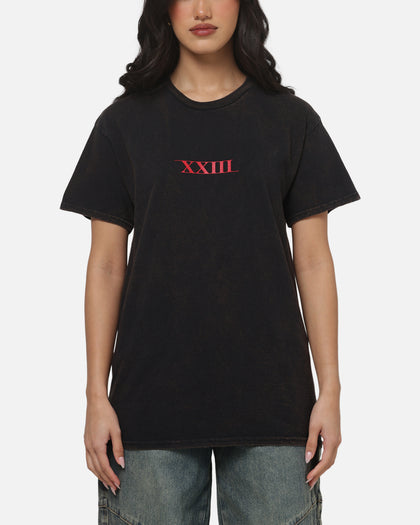 XXIII Rose T-Shirt Black/Red