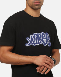 X-Large Throw Up T-Shirt Black