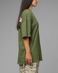 Loiter Shadowmark T-Shirt Olive Green