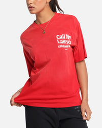 Market Call My Lawyer 3D T-Shirt Red