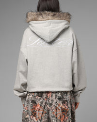 Loiter Purity Zip Hoodie Grey