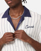 Carre Base Short Sleeve Button Up Shirt Off White