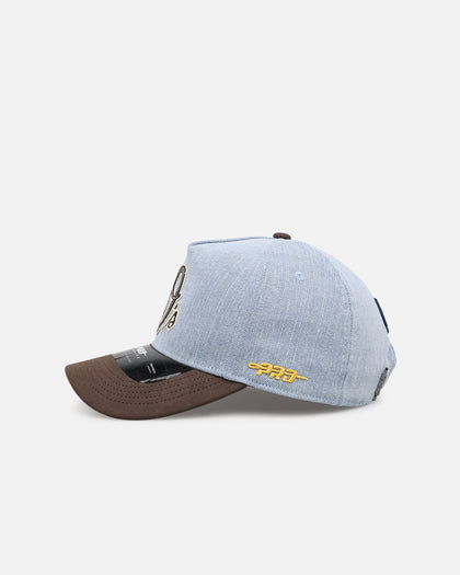 Pro Standard Baltimore Orioles 'Denim Suede' Pro Pinch Strapback Denim
