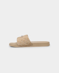 Saint Morta Annex Quilted Slides Stone