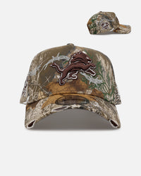 New Era Detroit Lions 'Realtree Grit 3.0' 9FORTY A-Frame Snapback Realtree Edge