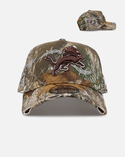 New Era Detroit Lions 'Realtree Grit 3.0' 9FORTY A-Frame Snapback Realtree Edge