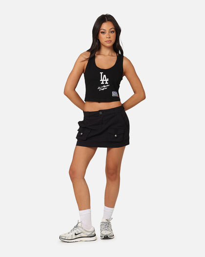 Pro Standard Women's Los Angeles Dodgers Fitted Racerback Top Black