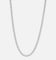 Saint Morta 4mm Iced Ball Chain White Gold