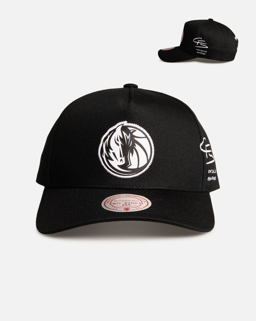 Mitchell & Ness Dallas Mavericks Cooper Flagg 'Signature' Pro Pinch Snapback Black