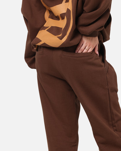 Saint Morta Sacred Script Track Pants Brown