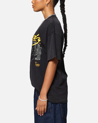 Ed Hardy Pypu Panther T-Shirt Black Acidwash