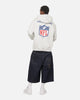 Majestic Athletic Melbourne NFL Crest Hoodie Silver Marle