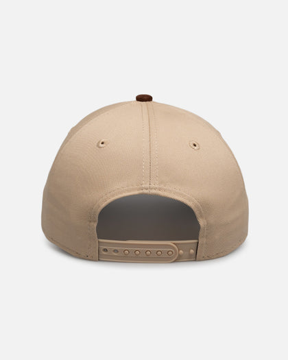 New Era Chicago Bulls 'Oat Walnut Suede' 9FORTY A-Frame Snapback Brown
