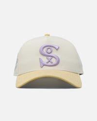 New Era Chicago White Sox 'Easter Corduroy' 9FORTY A-Frame Snapback White/Yellow