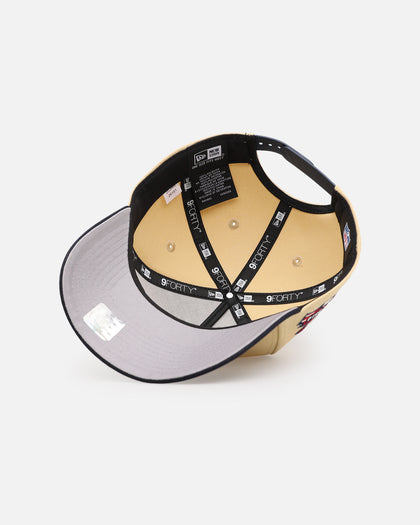 New Era New York Giants 'Vintage' 9FORTY A-Frame Snapback Vegas Gold