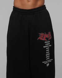 Loiter Team Wipe Sweat Pants Black