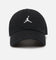 Jordan Unstructured Curved Bill Strapback Hat Black/White
