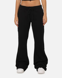 Ed Hardy Women's Afterburn Flare Trackpants Black
