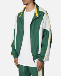 MNML Moto Racing Jacket Green/White