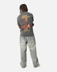 Ozzy Osbourne Ozzfest Helmet T-Shirt Faded Black