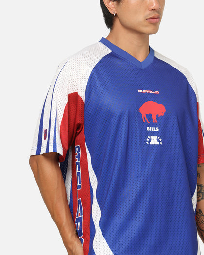 Mitchell & Ness Buffalo Bills Warehouse Rave Jersey White/Blue/Red