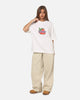 X-Large Strawberry Gorilla T-Shirt White