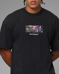 Loiter Marvel Symbiote Vintage T-Shirt Black