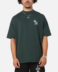 Saint Morta Redemption Mock Neck T-Shirt Green